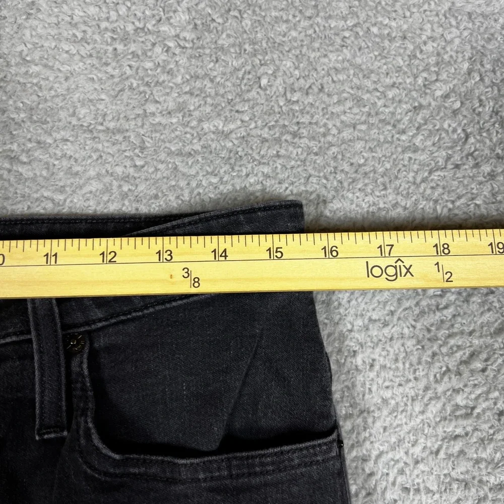 J‎ Crew Toothpick Jeans Womens 31 Black Excellent Curvy Denim Office Casual